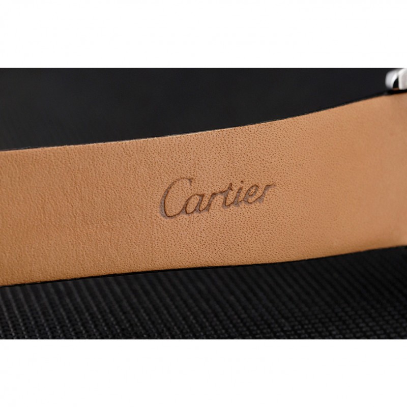 High End Replica Watches Cartier Santos 100 Polished Stainless Steel Bezel 621931-5