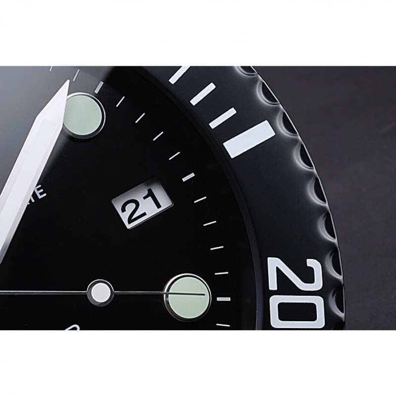Rolex Submariner Wall Clock Black 622474-4