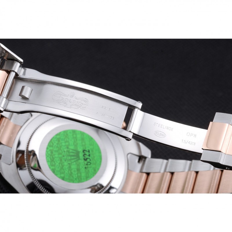 Rolex Yacht-Master II White Dial Blue Bezel Stainless Steel and Rose Gold Bracelet 622270-5