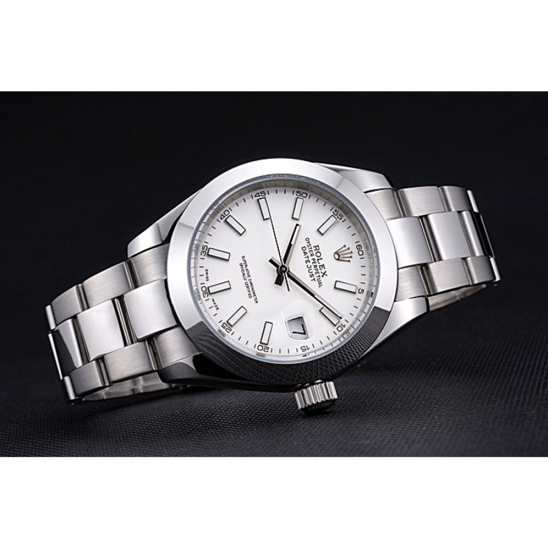AAA Replica Watches Rolex Datejust Stainless Steel Case White Dial 622266-2