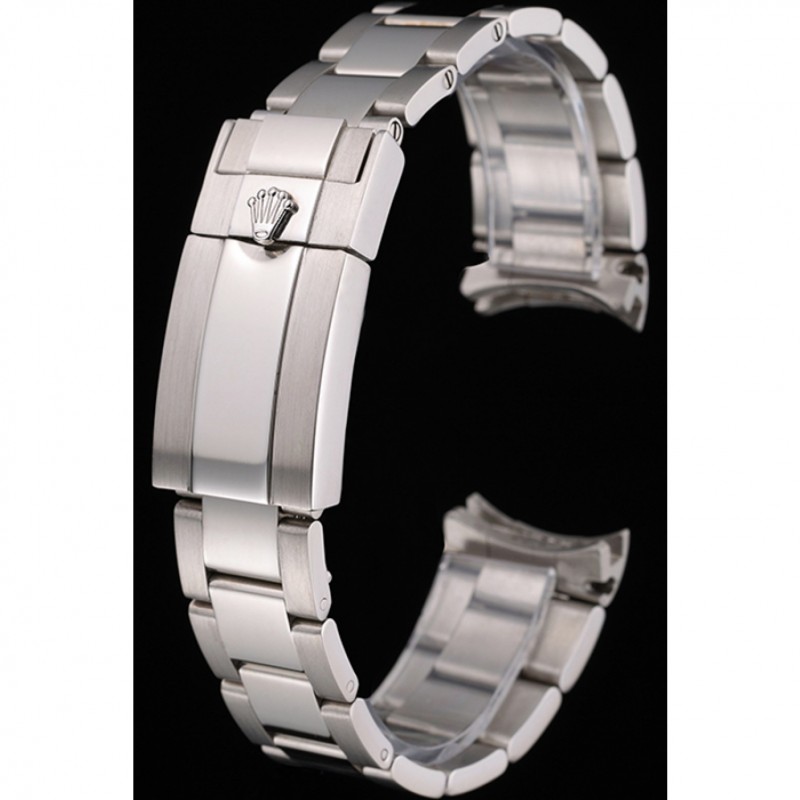 Rolex Polished and Brushed Stainless Steel Link Bracelet 622492-1