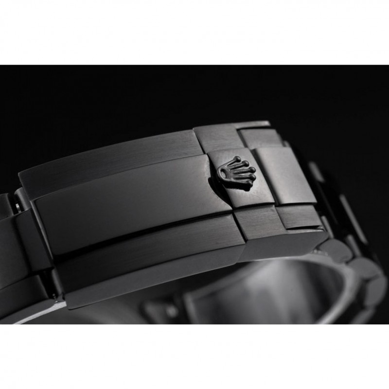 Rolex Swiss Submariner Pro-Hunter Black Steel Strap Black Dial-5