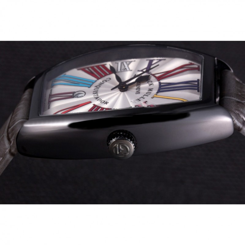 Franck Muller Casablanca Black Croco Leather Band 621641-4
