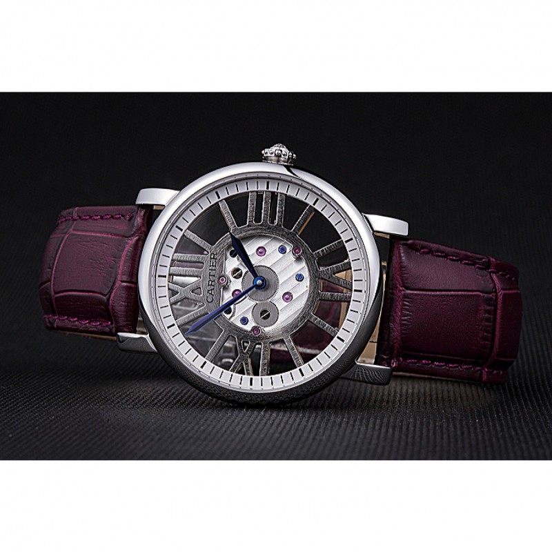 Cartier Rotonde Skeleton Flying Tourbillon Purple 621971-4