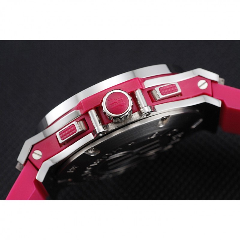 Hublot Big Bang Tutti Frutti Pink Strap White Dial-8