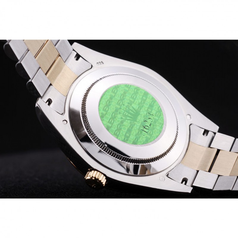 Best Replica Watches Rolex Datejust Grey Dial Gold Ribbed Bezel 7479-7