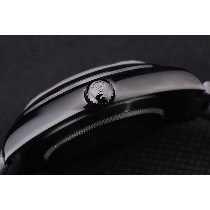 Rolex Milgaus Bamford Ion Plated Stainless Steel Bezel Black Dial 7476-8