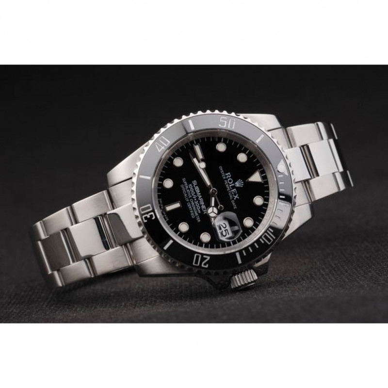 SS Rolex Submariner Swiss Mechanism-srl56-2