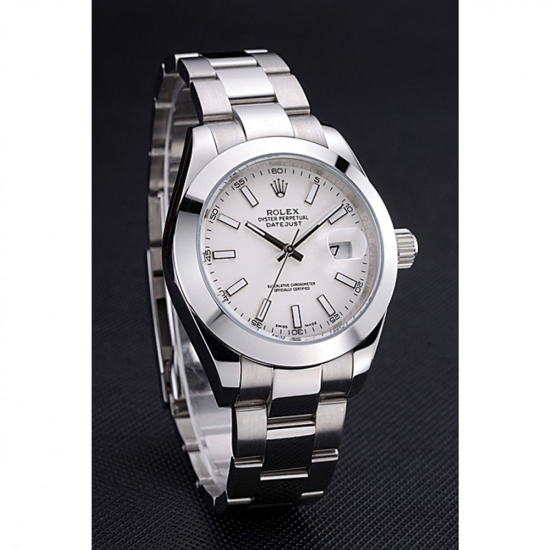AAA Replica Watches Rolex Datejust Stainless Steel Case White Dial 622266-1