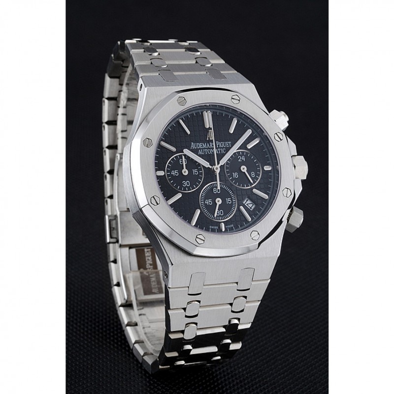Audemars Piguet Royal Oak Chronograph Black Dial Stainless Steel Bracelet 1454025-2