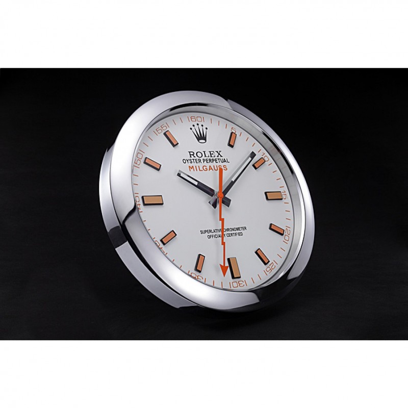 Rolex Milgauss Wall Clock Silver 621910-2