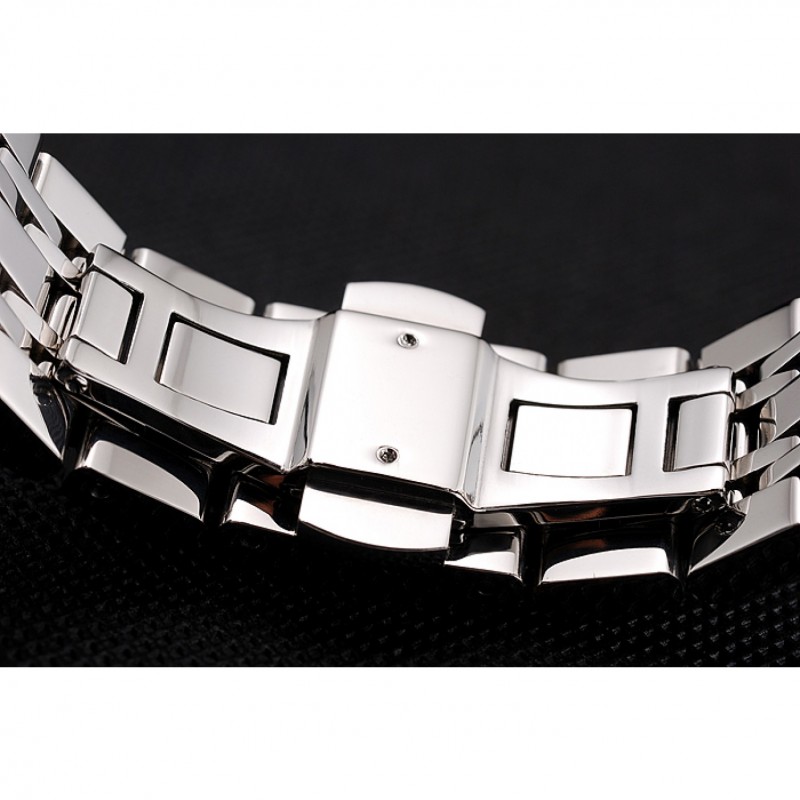 Vacheron Constantin Tourbillon White Dial Blue Numerals Stainless Steel Case Two Tone Steel Blue Bracelet-6