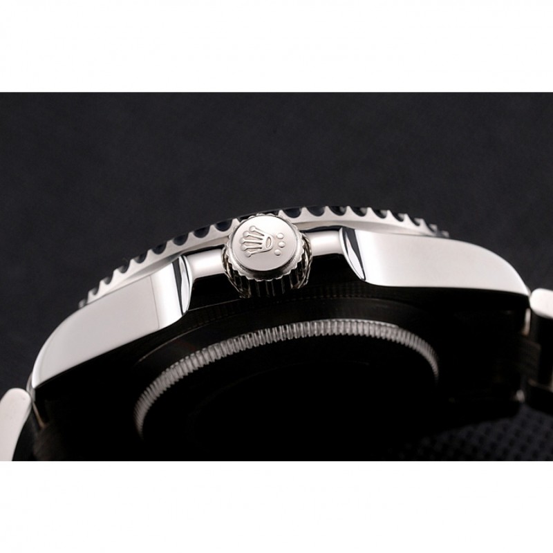 AAA Rolex Bamford Submariner Black Dial With Roman Numerals Black Bezel Stainless Steel Case And Bracelet-8