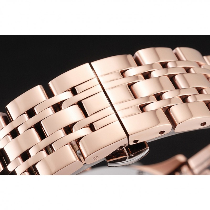 IWC Portugieser Tourbillon White Dial Rose Gold Numerals Rose Gold Case And Bracelet-5