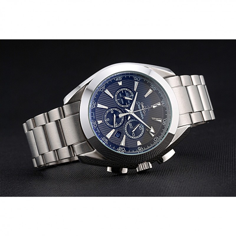 Omega Seamaster Aqua Terra Chronograph Teak-Grey Dial Stainless Steel Bracelet 622527-3