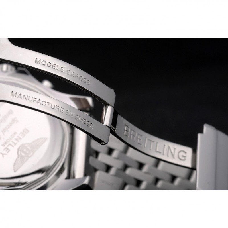 Breitling for Bentley Stainless Steel Strap Brown Dial-5