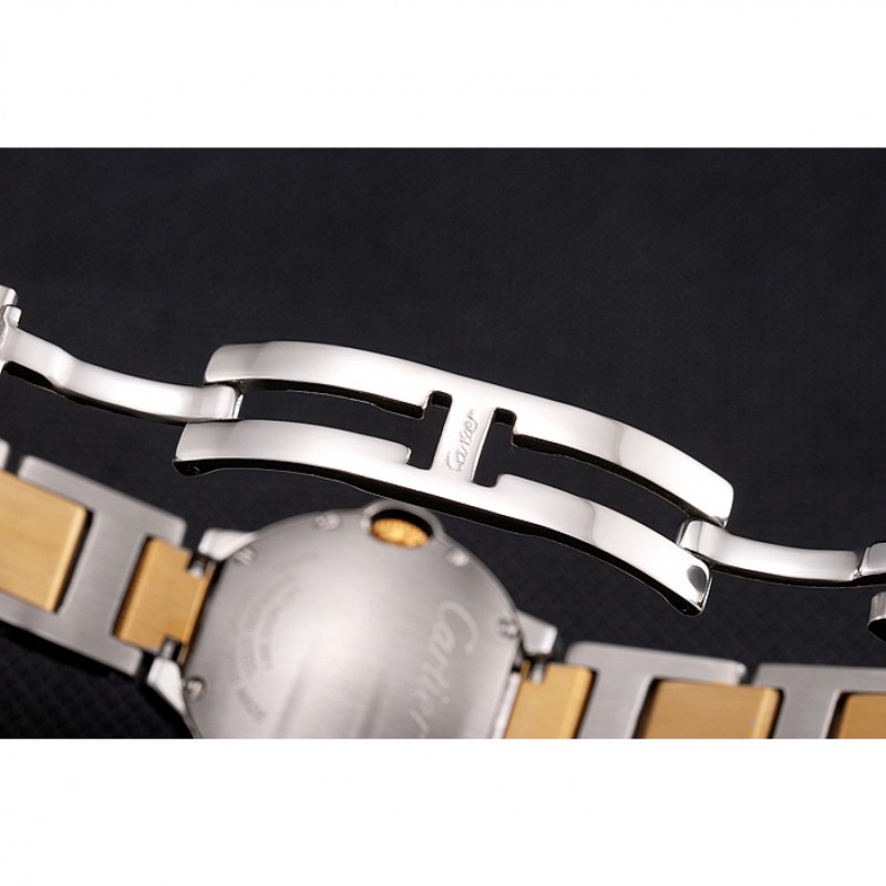 Cartier Ballon Bleu 30mm White Dial Stainless Steel Case Two Tone Bracelet-5