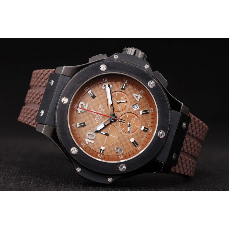 Hublot Big Bang King Cappuccino Black Dial Watch-4