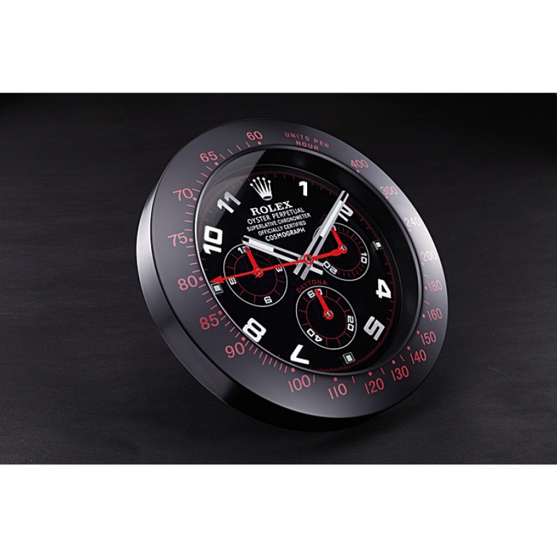 Rolex Daytona Cosmograph Wall Clock Black-Red 621908-2