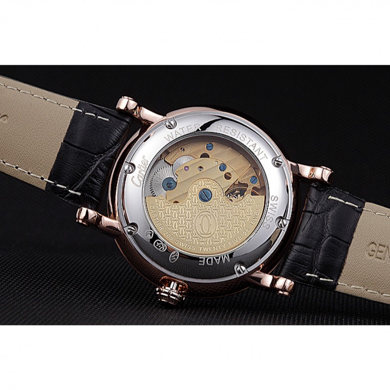 Cartier Rotonde Flying Tourbillon Black Dial 621957-7