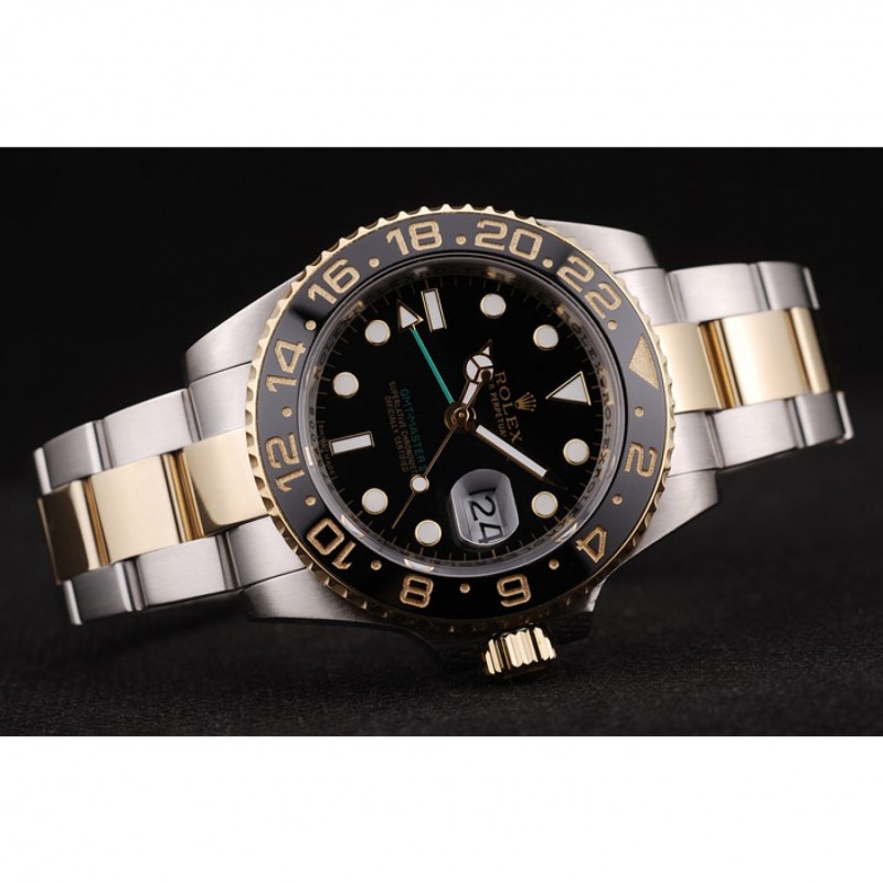 Rolex GMT Master II Black Ceramic Bezel Black Dial 98229-2