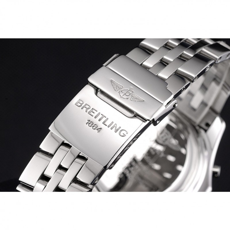 Breitling Bentley 6.75 Speed Blue Dial Stainless Steel Case And Bracelet 622214-5