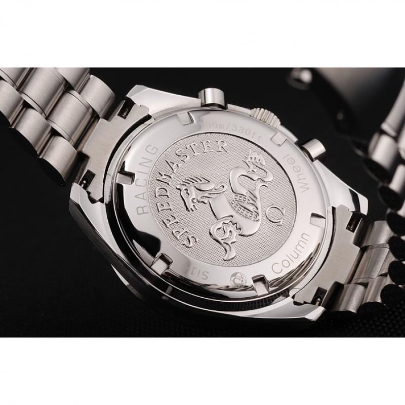 Omega Speedmaster Professional Apollo 13 Silver Snoopy Award White Dial Stainless Steel Case And Bracelet-7