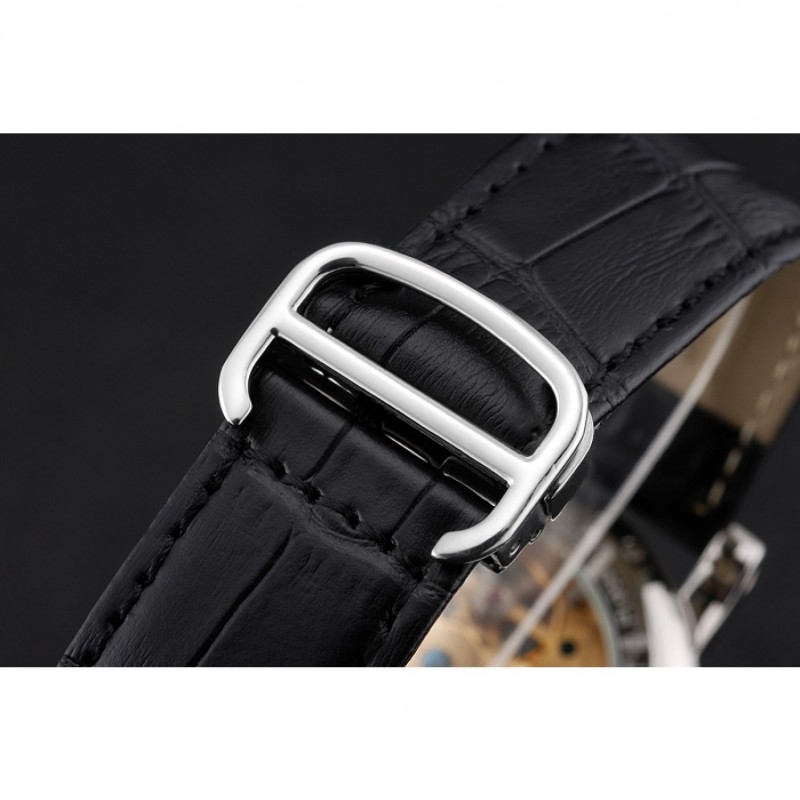 Cheap Cartier Rotonde Flying Tourbillon White Dial 621938-5