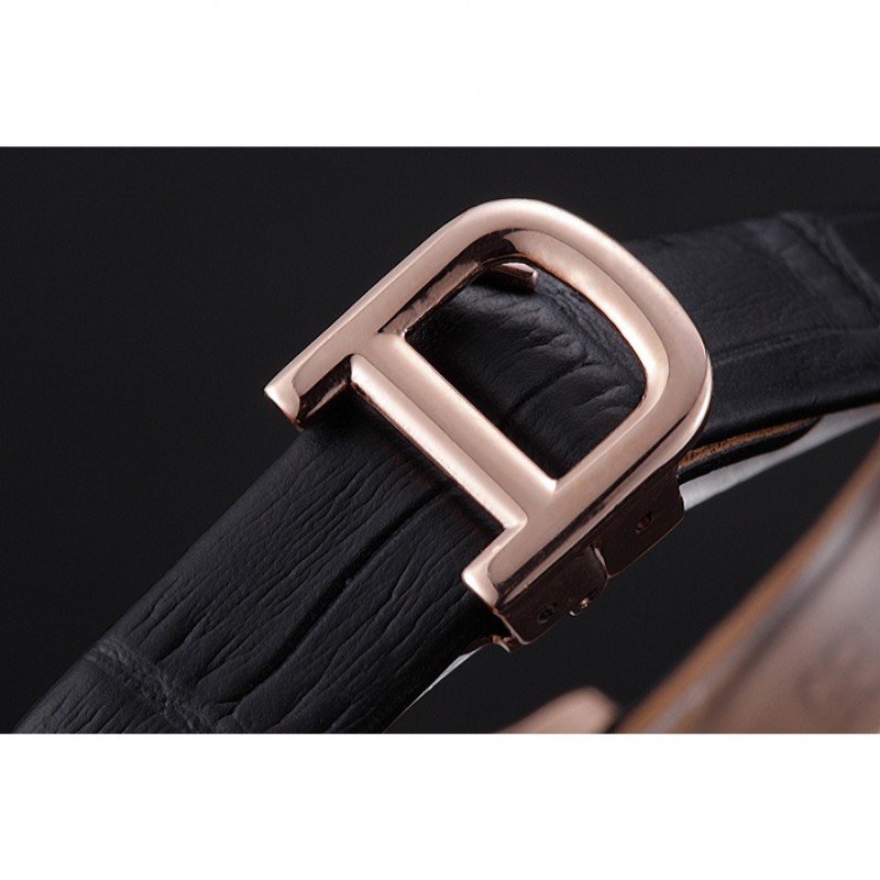 SS Replica Watches Cartier Santos 100 Polished Rose Gold Bezel 621920-5