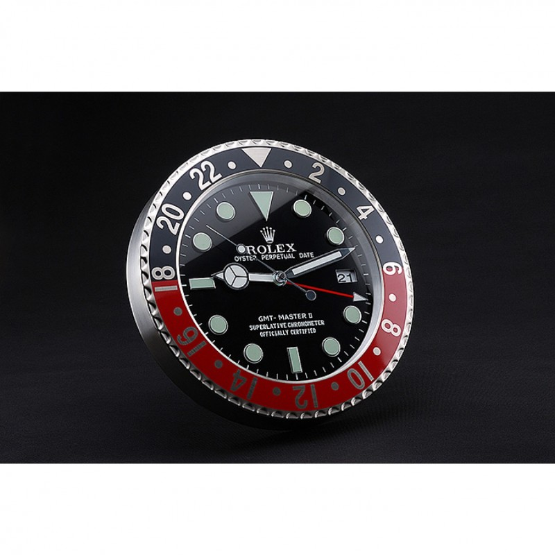 Rolex GMT Master II Wall Clock Black-Red 622478-2