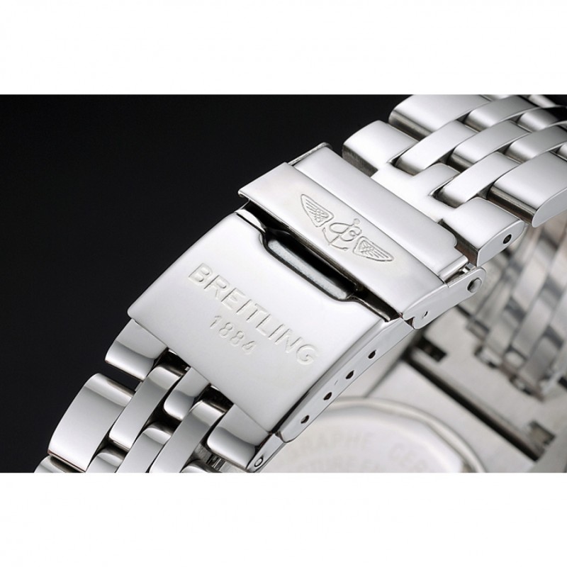 Swiss Breitling Certifie Stainless Steel Bezel Grey Dial 80287-6