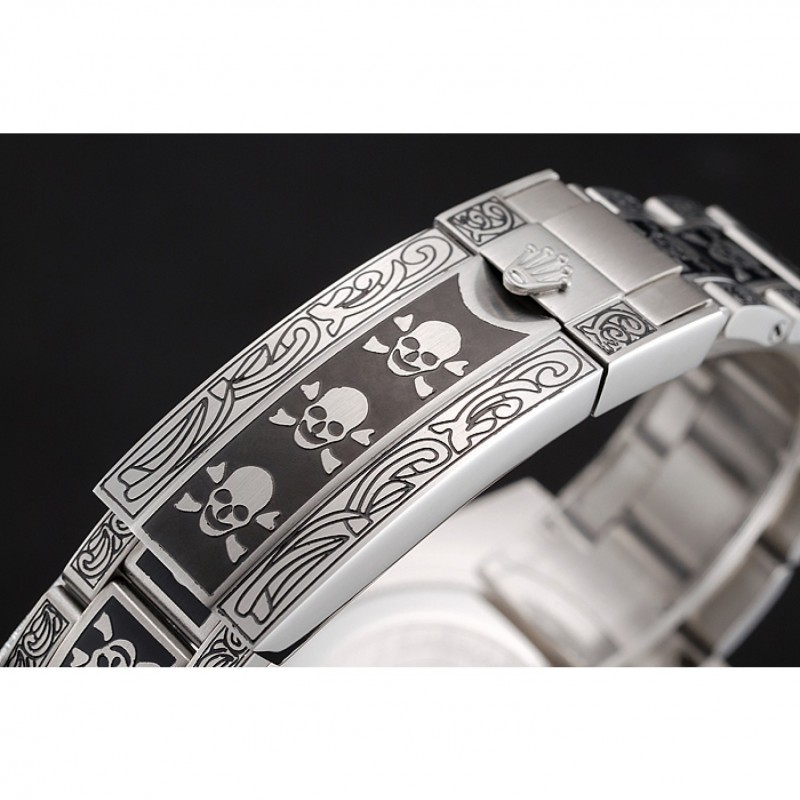 Rolex Submariner Skull Limited Edition Brown Dial Vintage Case And Bracelet 1454078-5