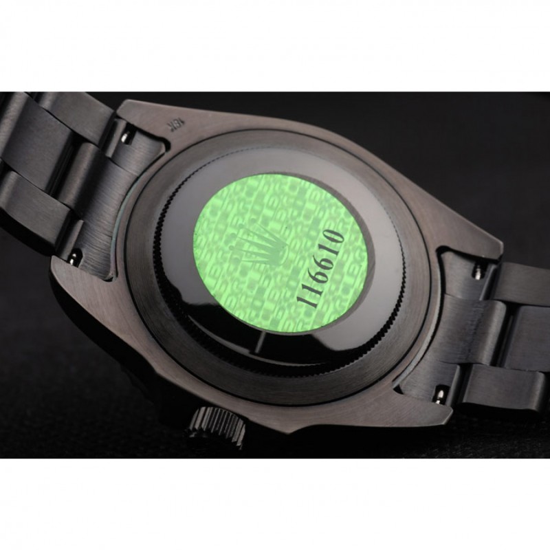 Rolex Milgauss Pro-Hunter Tinted Green Saphire White Dial-8