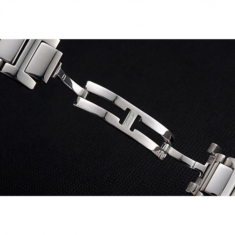 Cartier Brushed Stainless Steel Link Bracelet 622605-7