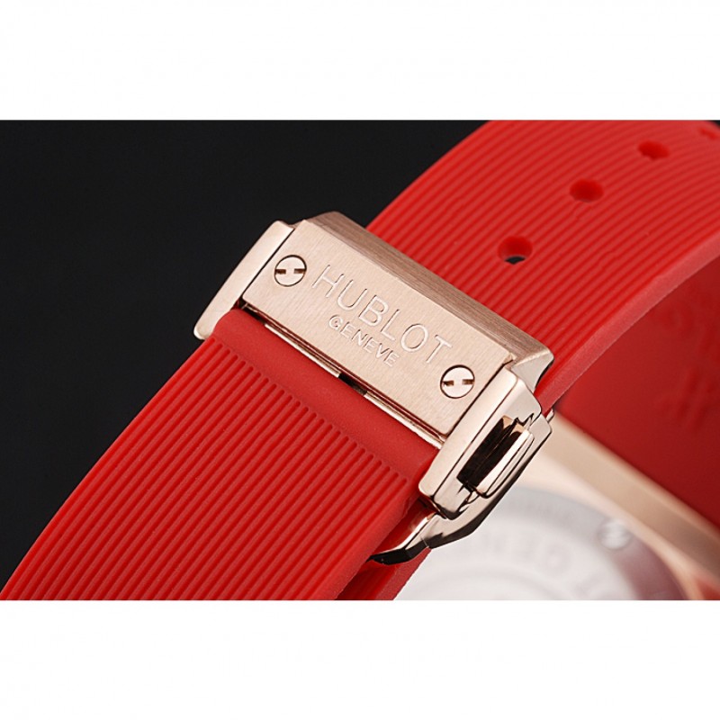 Hublot Big Bang Red Strap Red Dial Watch 98069-5