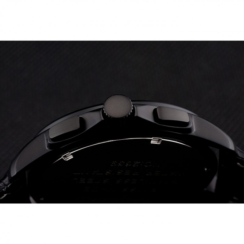 Chopard Mille Miglia GTS White Dial Black Leather Bracelet 1453999-7