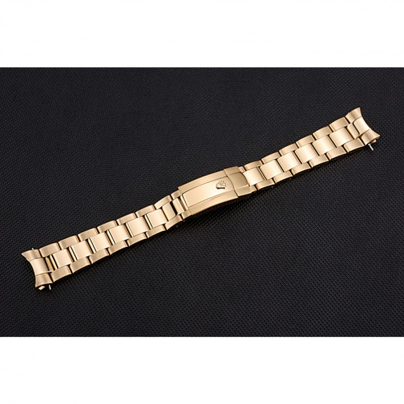 Rolex Polished and Brushed Gold Bracelet 622495-3