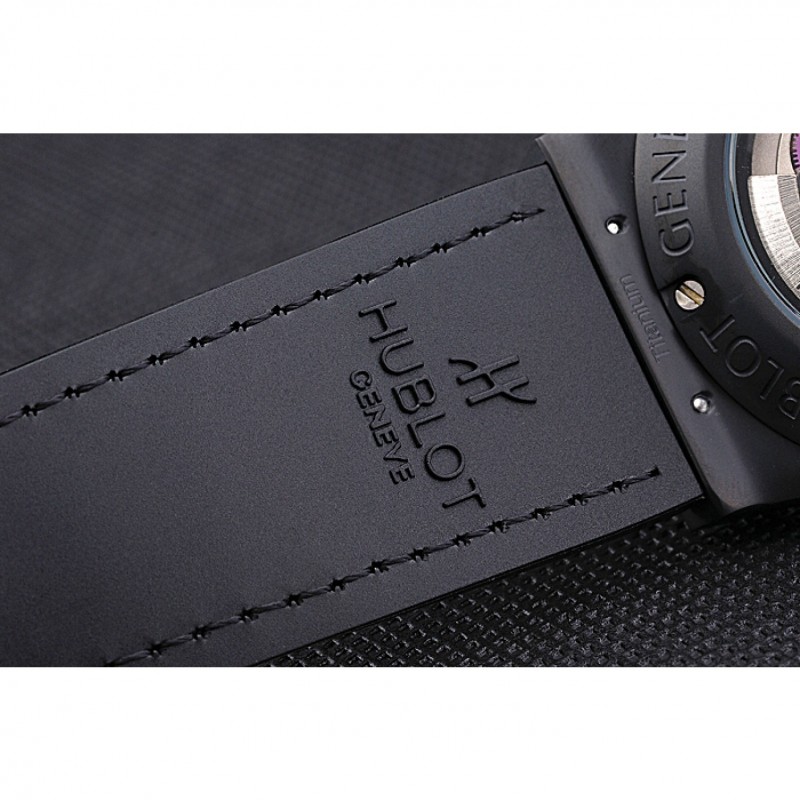 Hublot Classic Fusion Shawn Carter Black Steel Case Black Leather Strap 622817-7