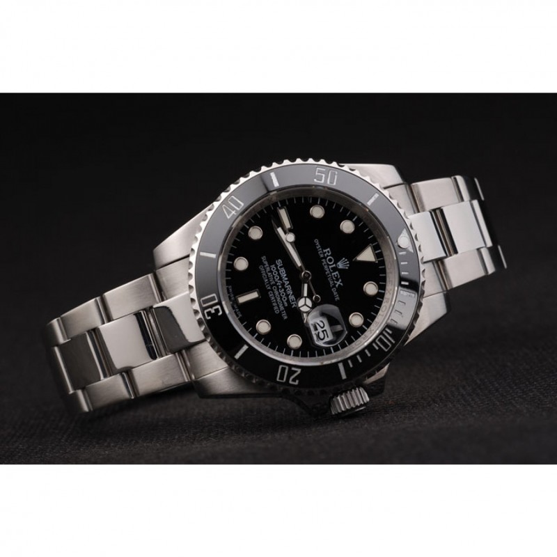 Rolex Submariner Black Ceramic Bezel Black Dial 98235-2