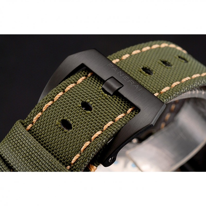 Panerai Radiomir California 3 Days Black Dial Green Bracelet 1454018-4