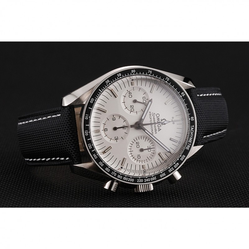 Swiss Omega Speedmaster Professional White Dial 1453934-3