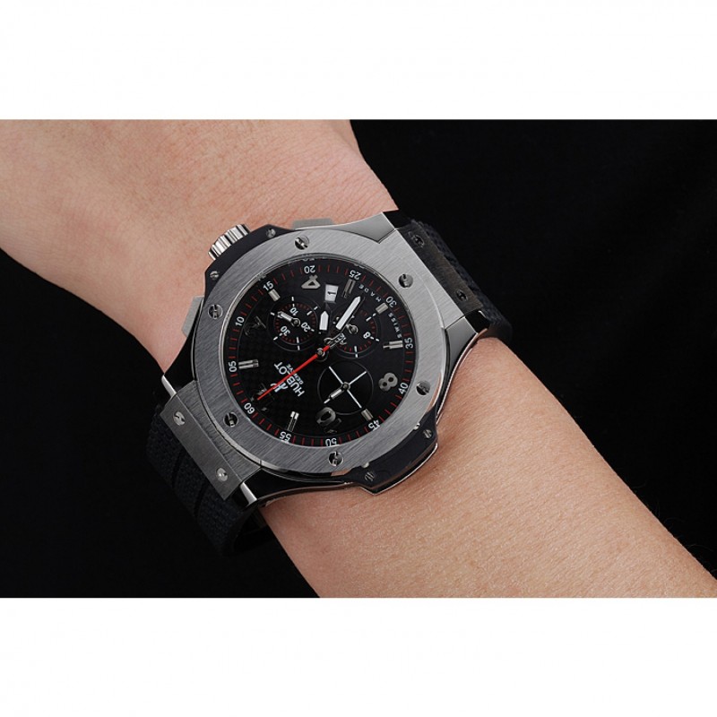 High End Hublot Big Bang King Black Strap Black Dial Watch-7