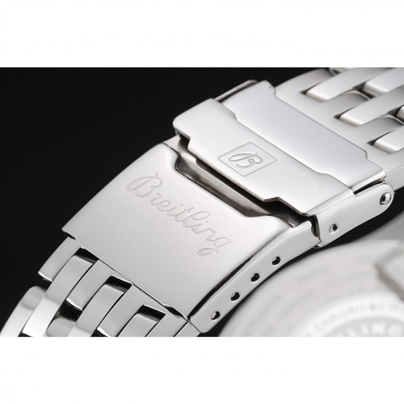 Breitling Navitimer World Black Dial Stainless Steel Bracelet 622512-4
