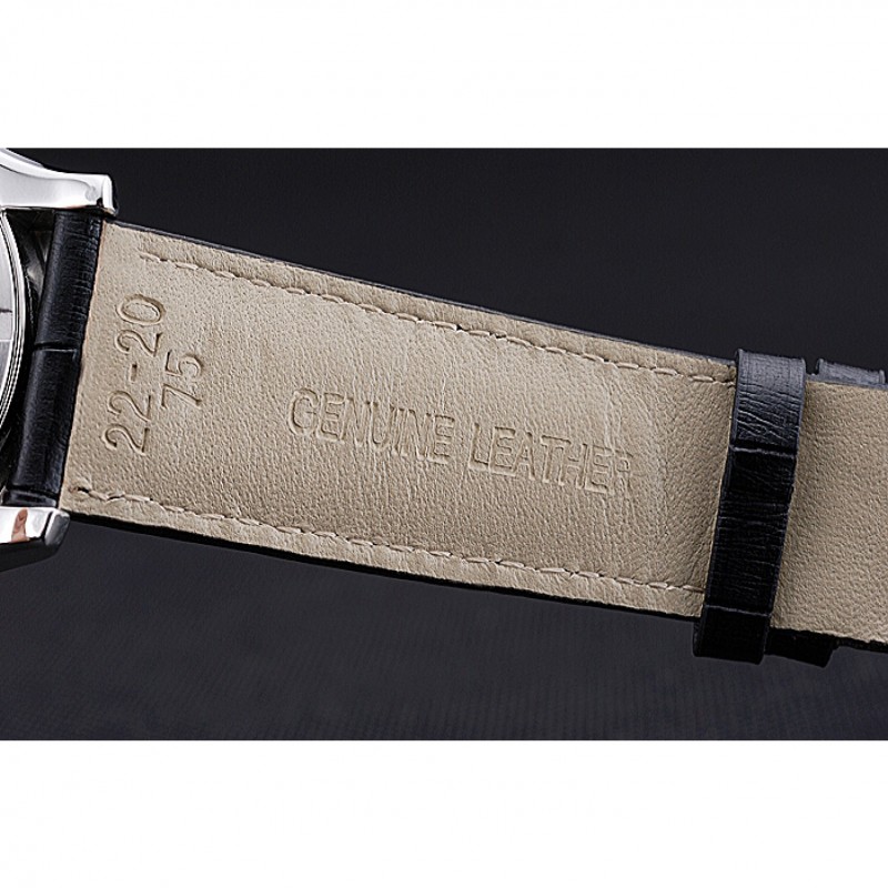 High End Replica Watches Mido Multifort Grey Dial Black Leather Strap 622179-7