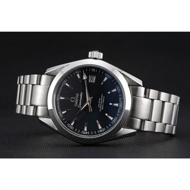 Omega Seamaster Black Dial Stainless Steel Band 622165-4