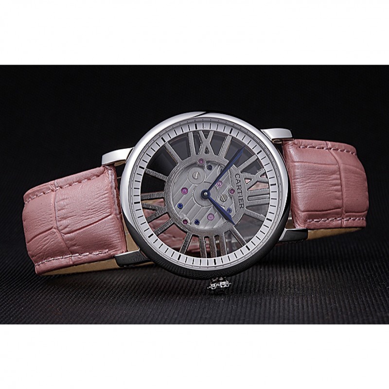 Cartier Rotonde Skeleton Flying Tourbillon Light Pink 621970-3