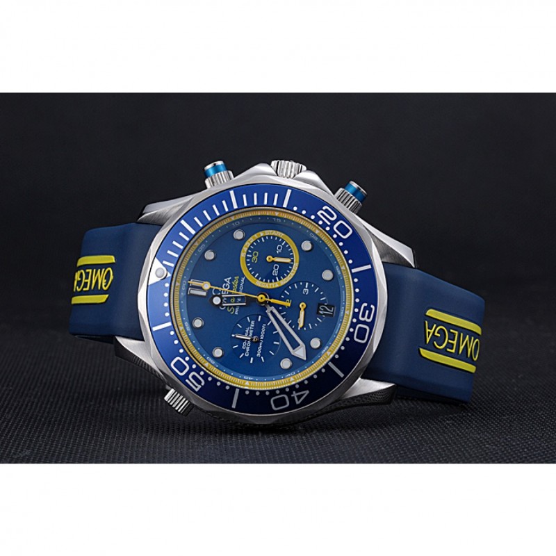 Omega Seamaster Professional Emirates Team 2013 Blue 622044-4