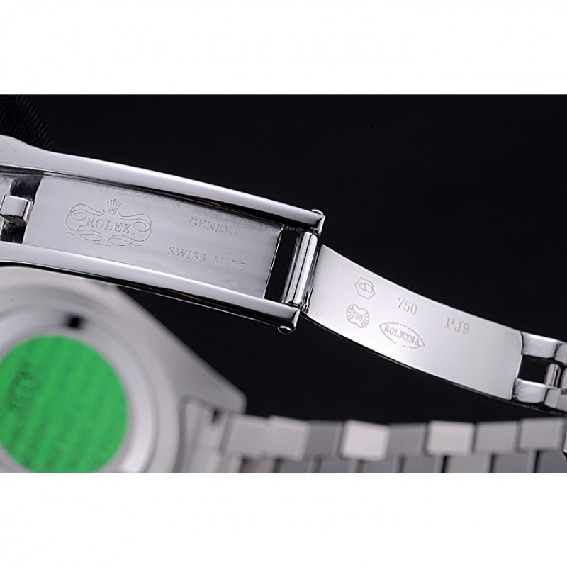 Rolex Day-Date White Dial Stainless Steel Bracelet 622547-6
