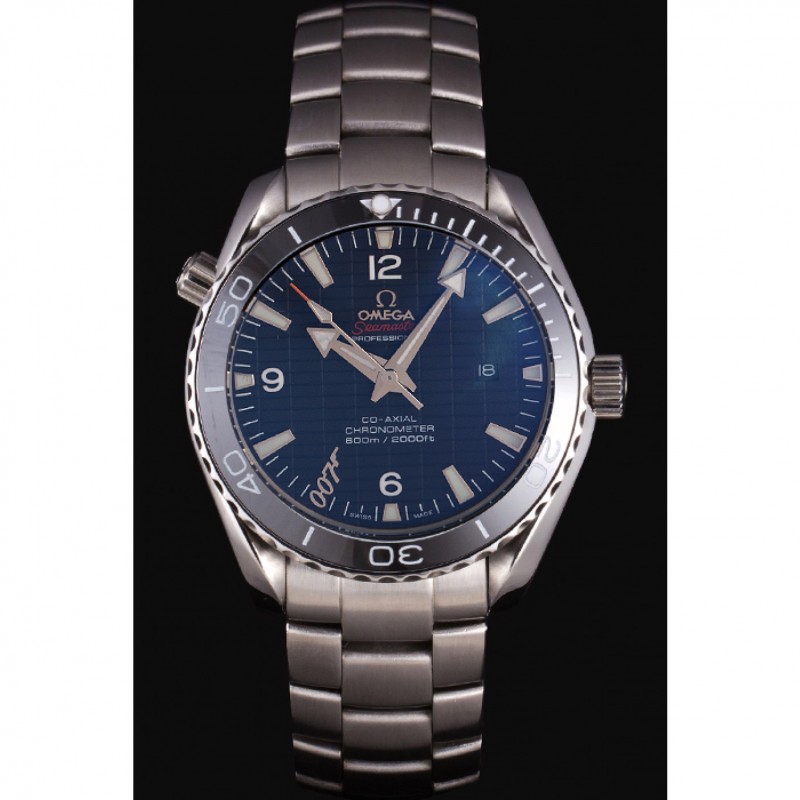 Cheap Swiss Omega James Bond Skyfall Black Dial and Black Bezel som74 621407-1