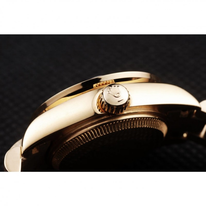 Rolex Datejust 18k Yellow Gold Plated Stainless Steel Diamond Plated 98076-8